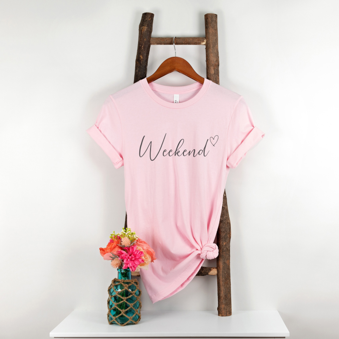 Weekend T-Shirt - Pink