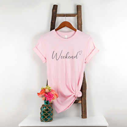 Weekend T-Shirt - Pink