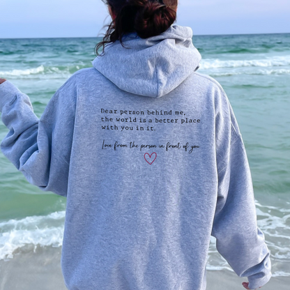 Dear Person Hoodie - Heather Grey