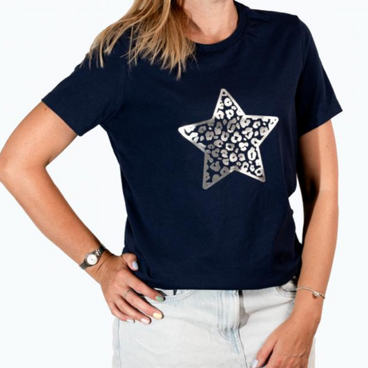 Leopard Star T-Shirt