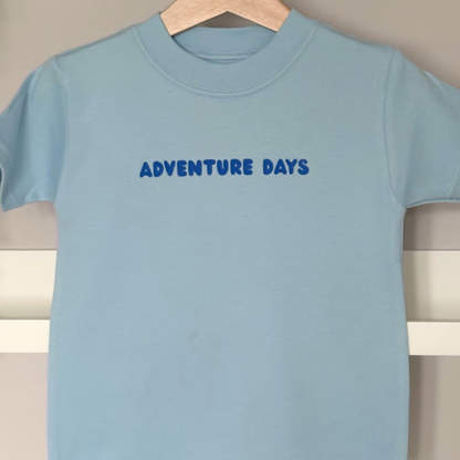Adventure Days - Children's Blue T-Shirt