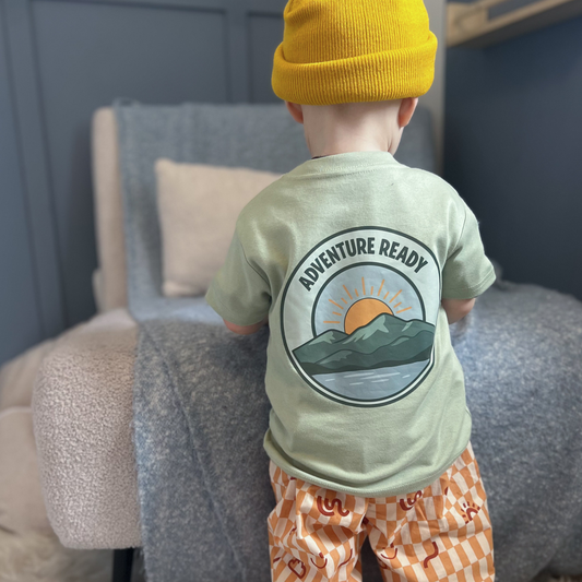 Adventure Ready - Children's Sage T-Shirt