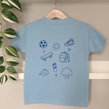 Adventure Days - Children's Blue T-Shirt