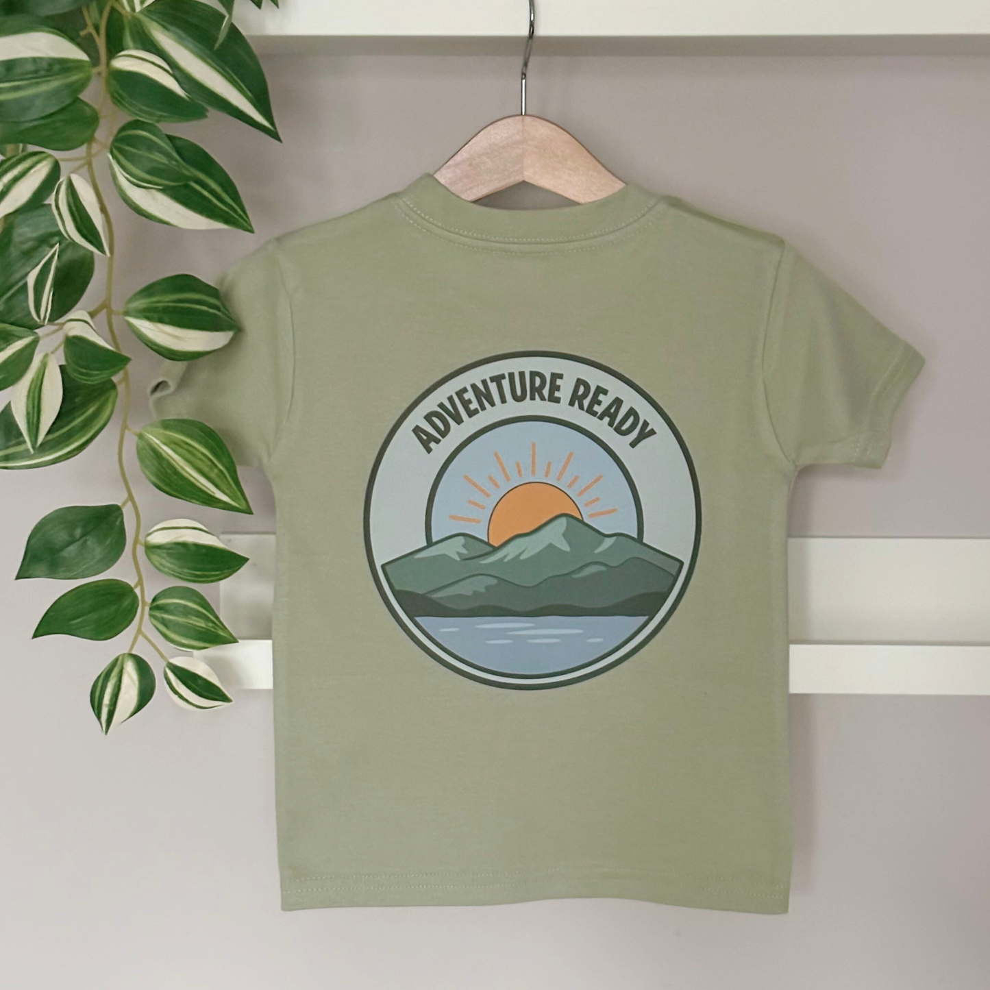 Adventure Ready - Children's Sage T-Shirt