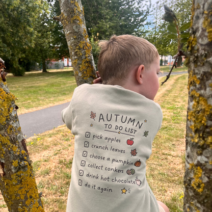 Autumn to do List - Children's Sweatshirt