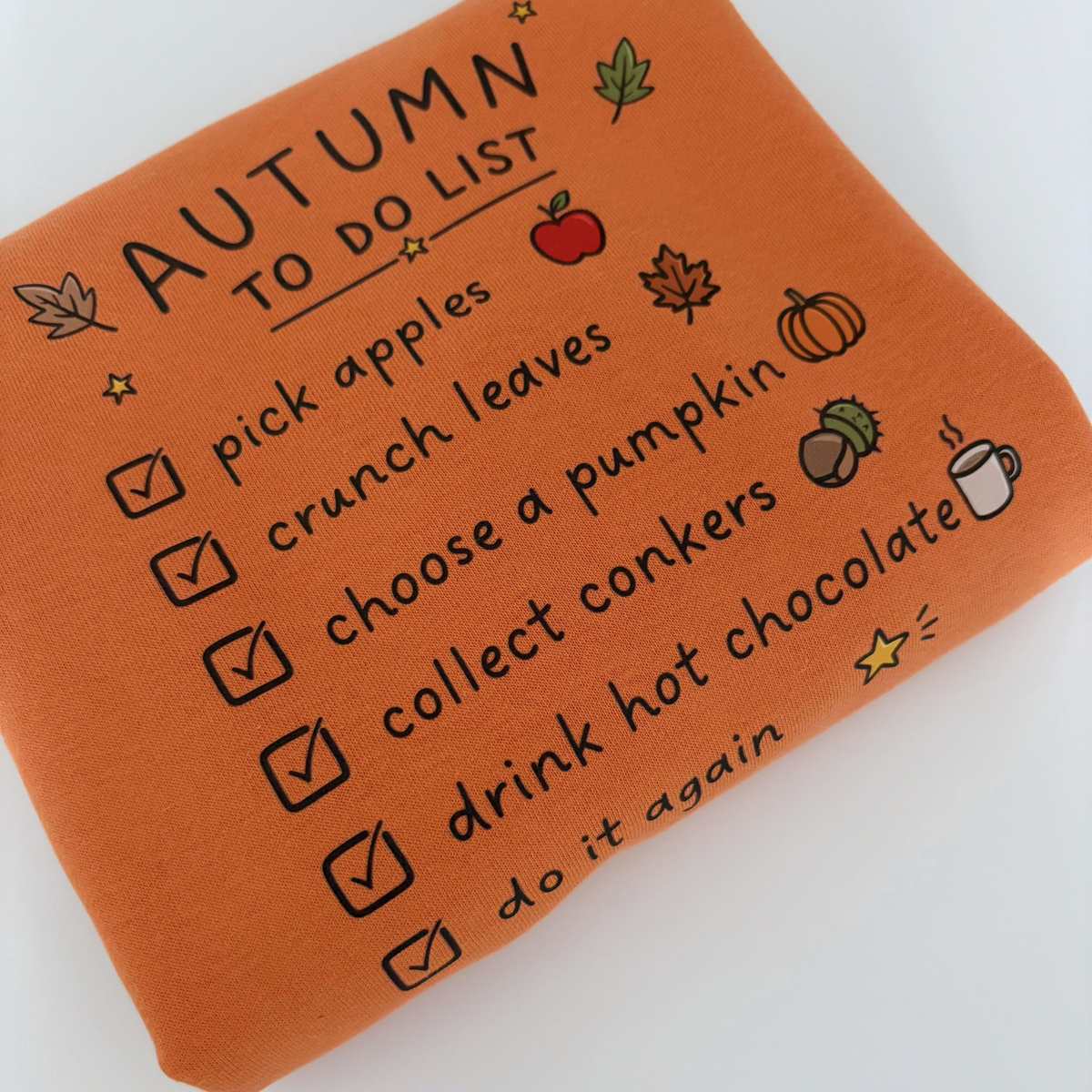 Autumn to do List - Children's Sweatshirt