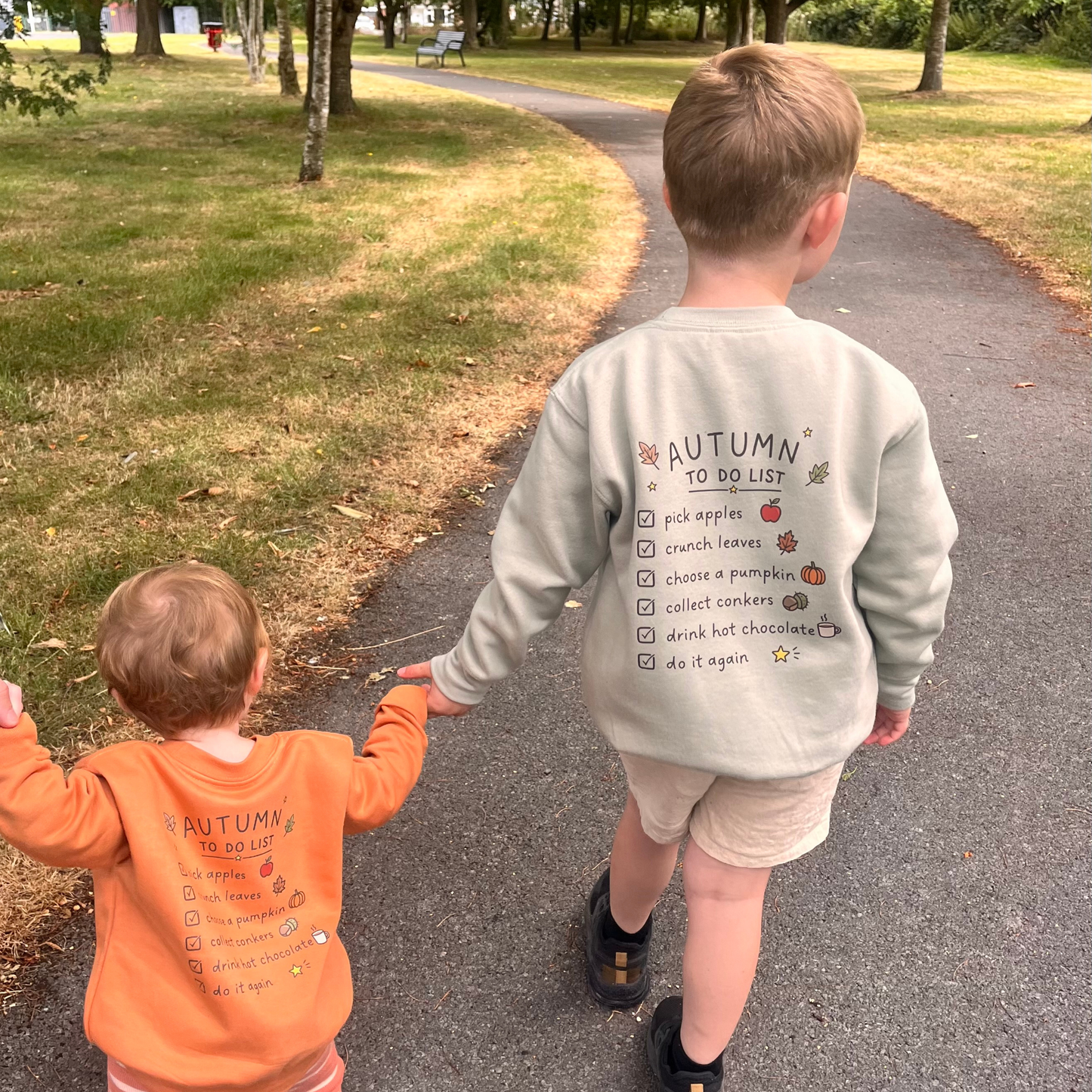 Autumn to do List - Children's Sweatshirt
