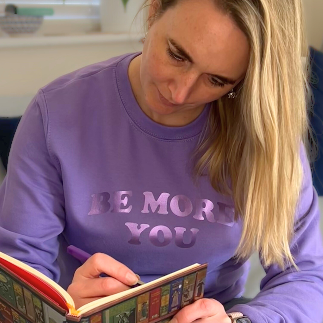 Be More You- Lavender Sweatshirt