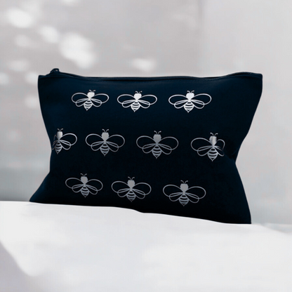 Bee Accessory Bag-Navy