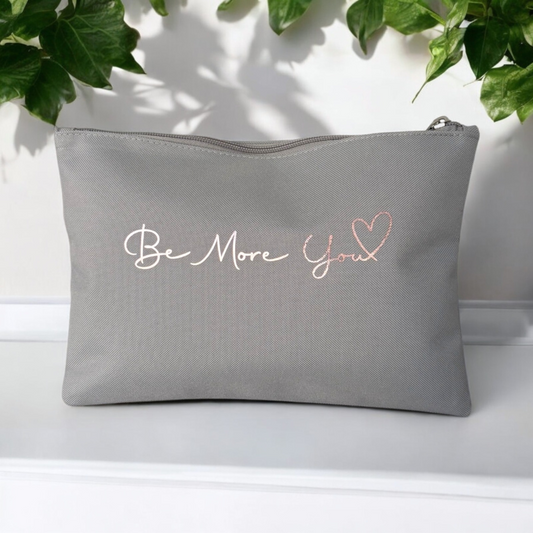 Be More You Accessory Bag-Grey