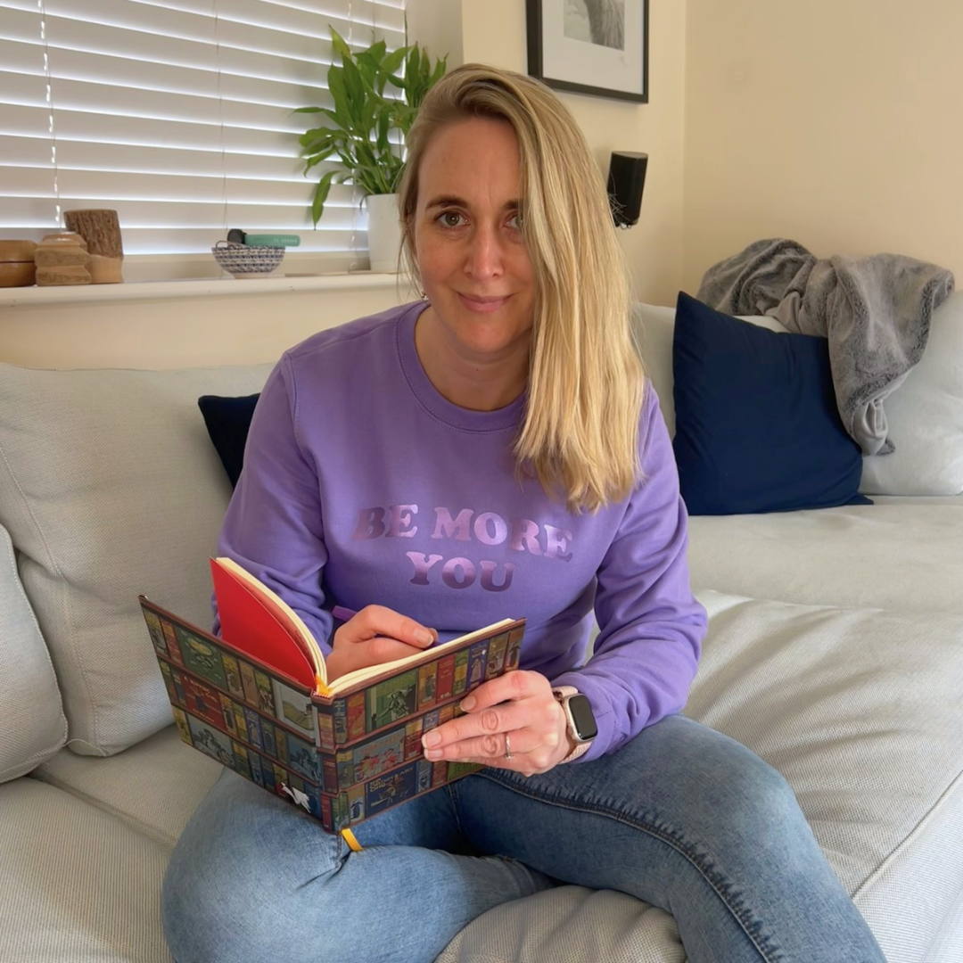 Be More You- Lavender Sweatshirt