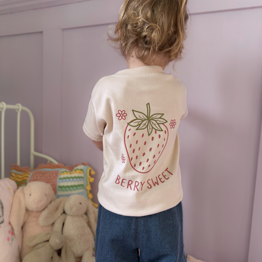 Berry Sweet - Children's Natural T-Shirt