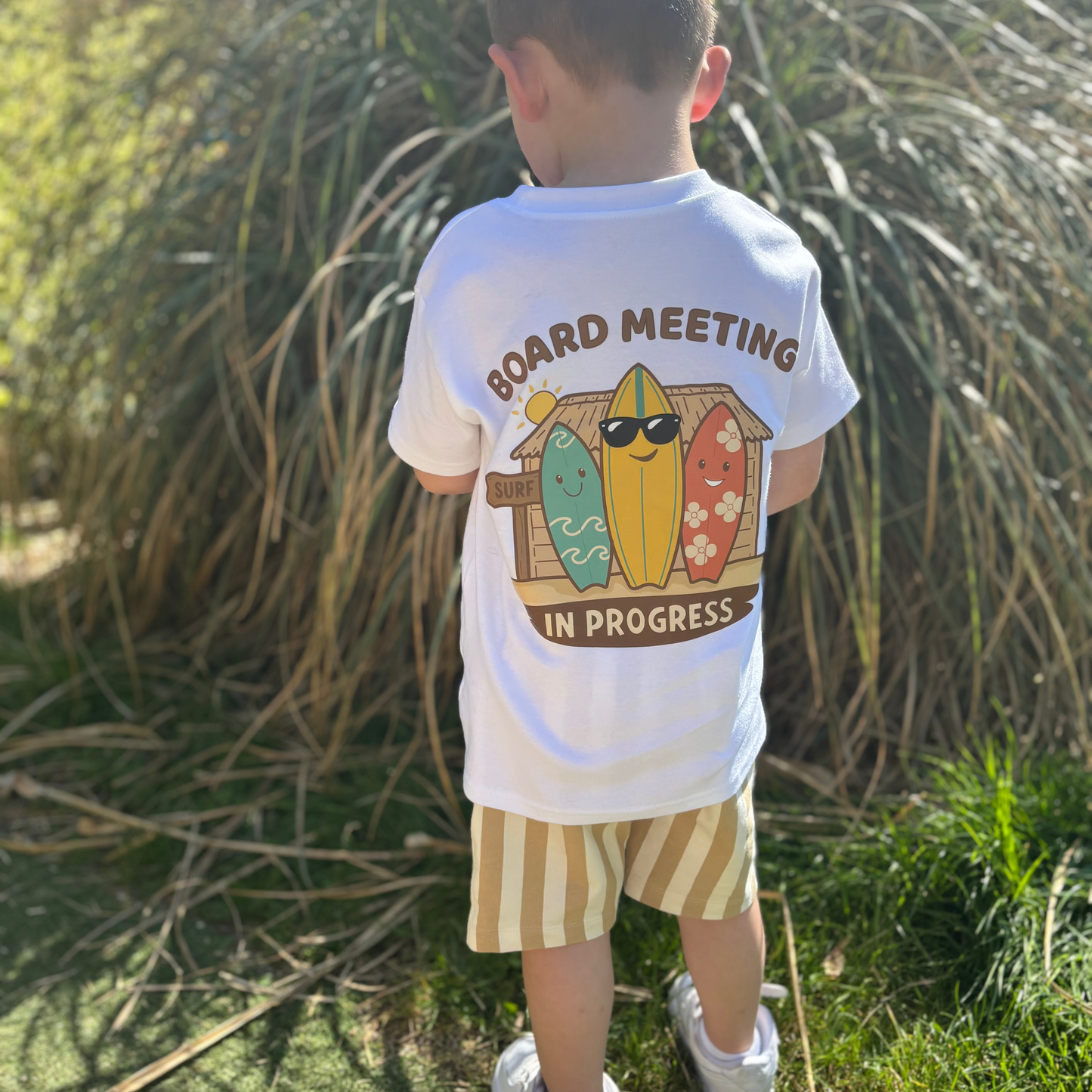 Board Meeting - Children's White T-Shirt