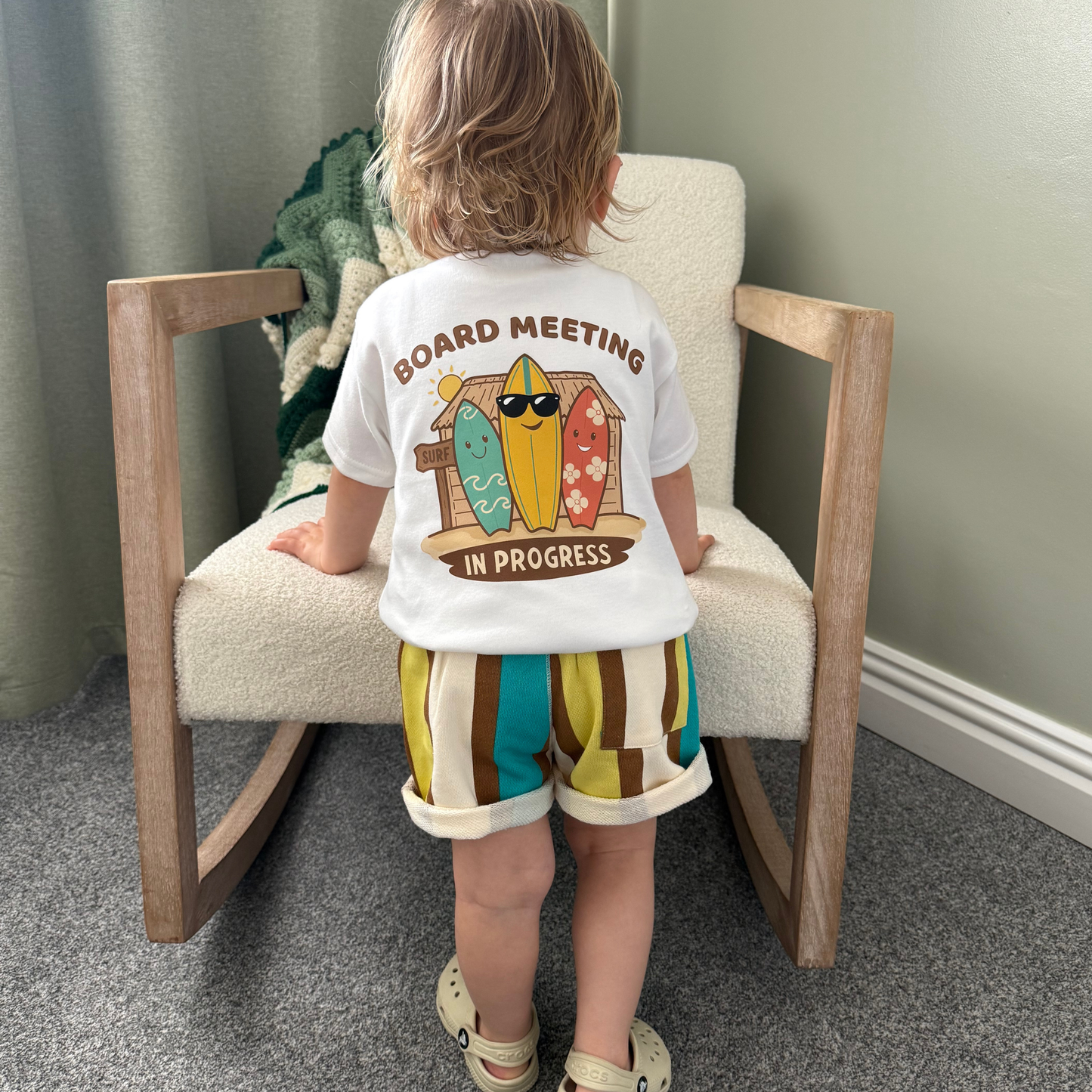 Board Meeting - Children's White T-Shirt