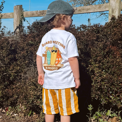 Board Meeting - Children's White T-Shirt