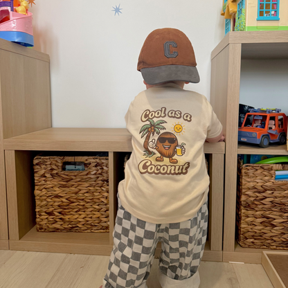 Cool As A Coconut - Children's Natural T-Shirt