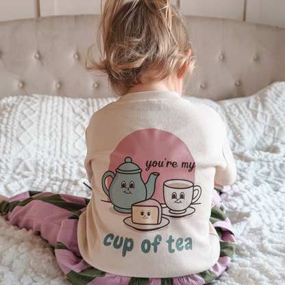 You're My Cup of Tea - Children's Natural T-Shirt