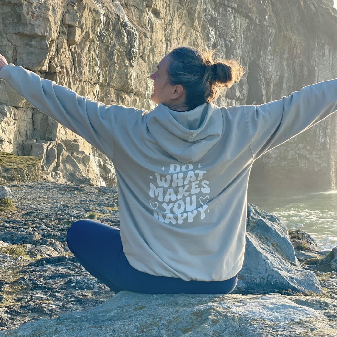 Do what makes you happy-Stone Hoodie