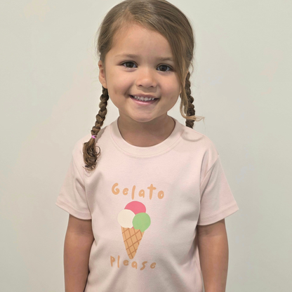 Gelato Please - Children's Blush T-Shirt