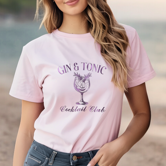 Gin & Tonic Cocktail Club T-Shirt