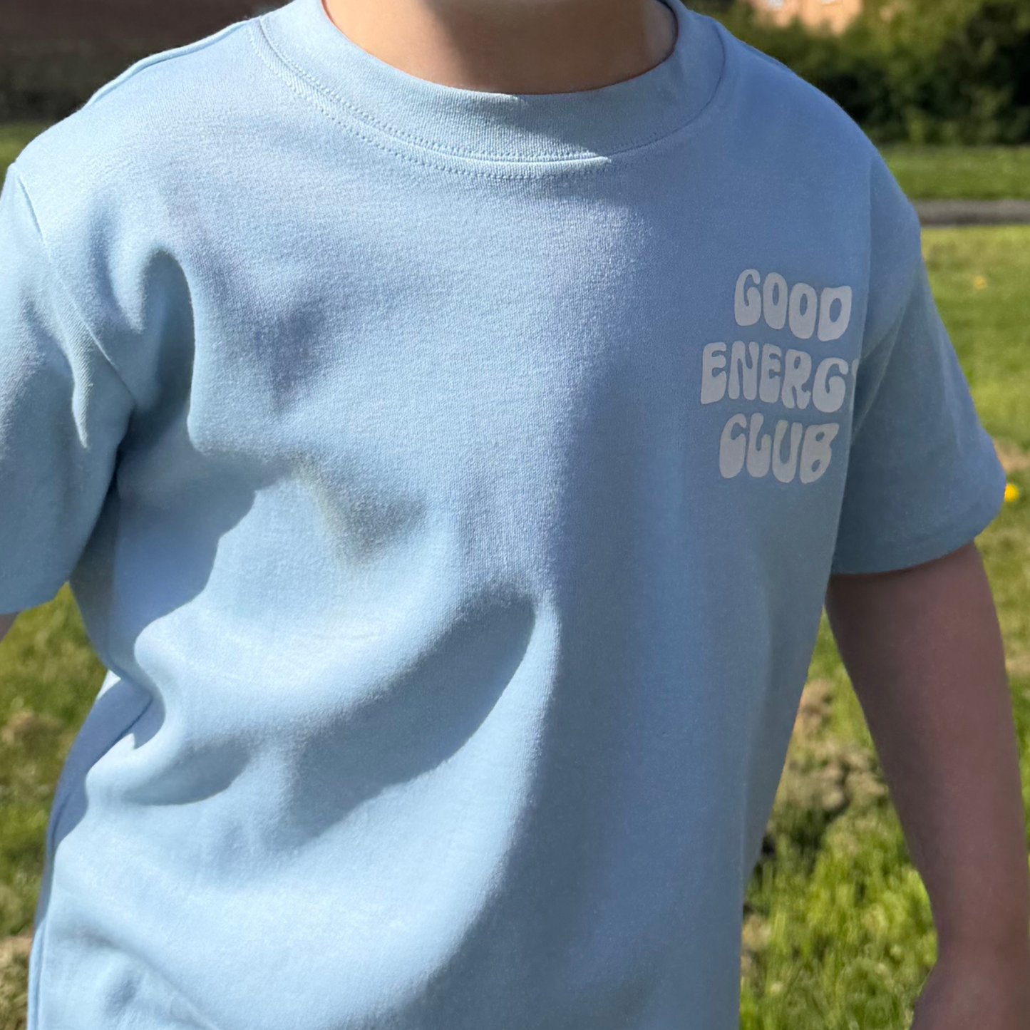 Good Energy Club - Children's Blue T-Shirt