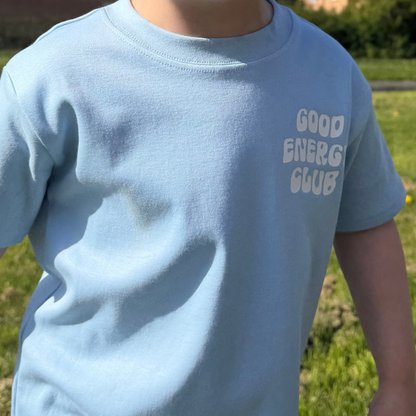 Good Energy Club - Children's Blue T-Shirt