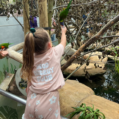 Good Energy Club - Children's Blush T-Shirt