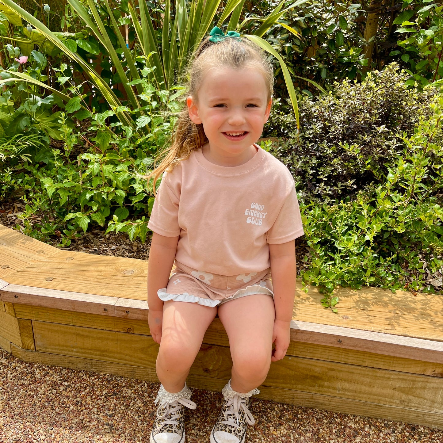 Good Energy Club - Children's Blush T-Shirt