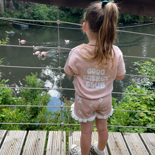 Good Energy Club - Children's Blush T-Shirt