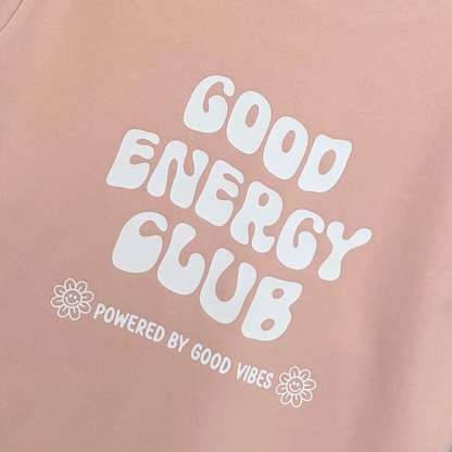 Good Energy Club - Children's Blush T-Shirt