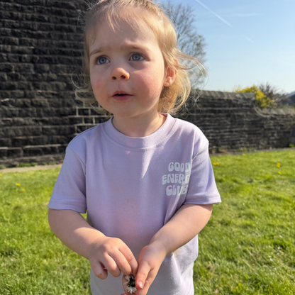 Good Energy Club - Children's Lilac T-Shirt