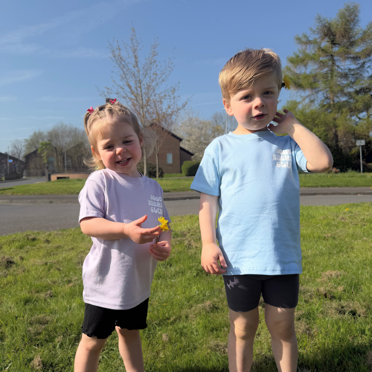 Good Energy Club - Children's Blue T-Shirt