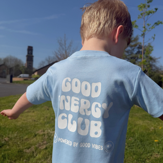Good Energy Club - Children's Blue T-Shirt