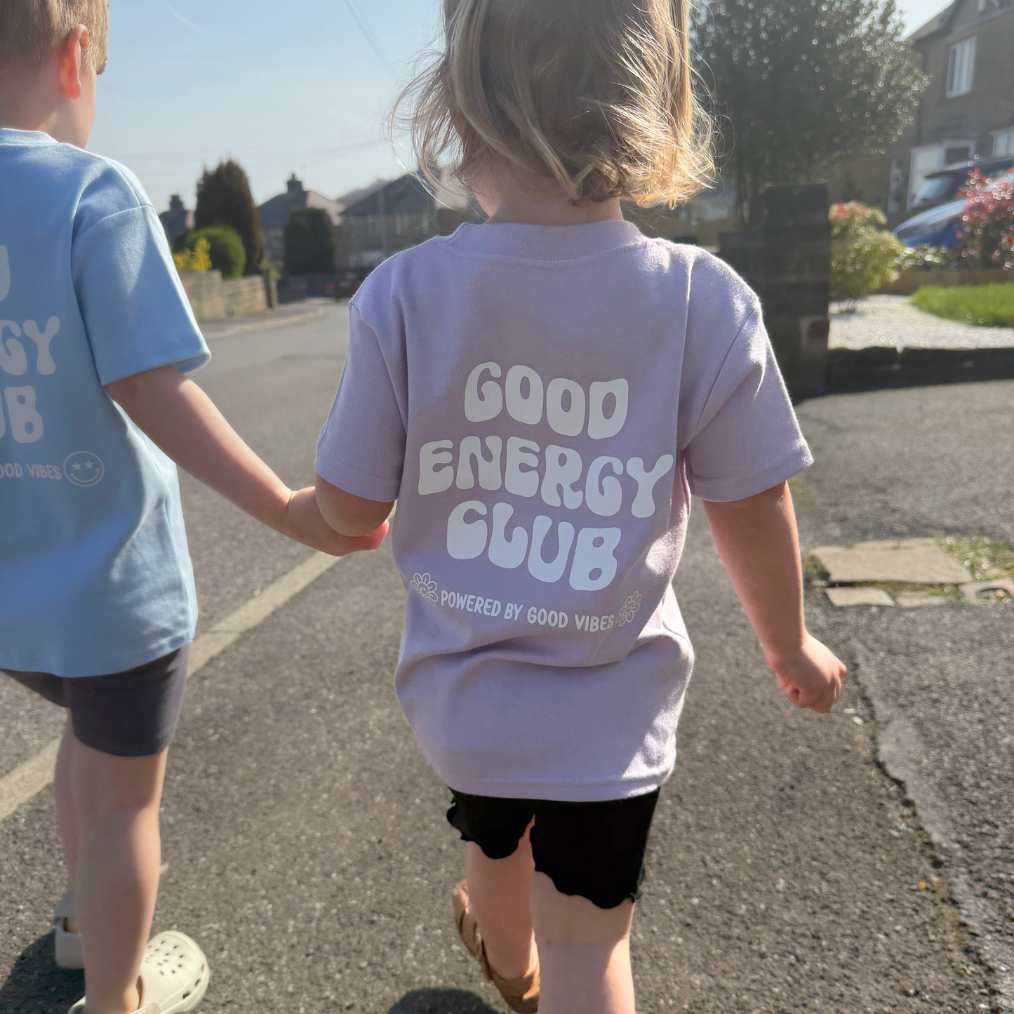 Good Energy Club - Children's Lilac T-Shirt