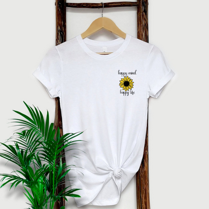 Happy Mind, Happy Life T-Shirt