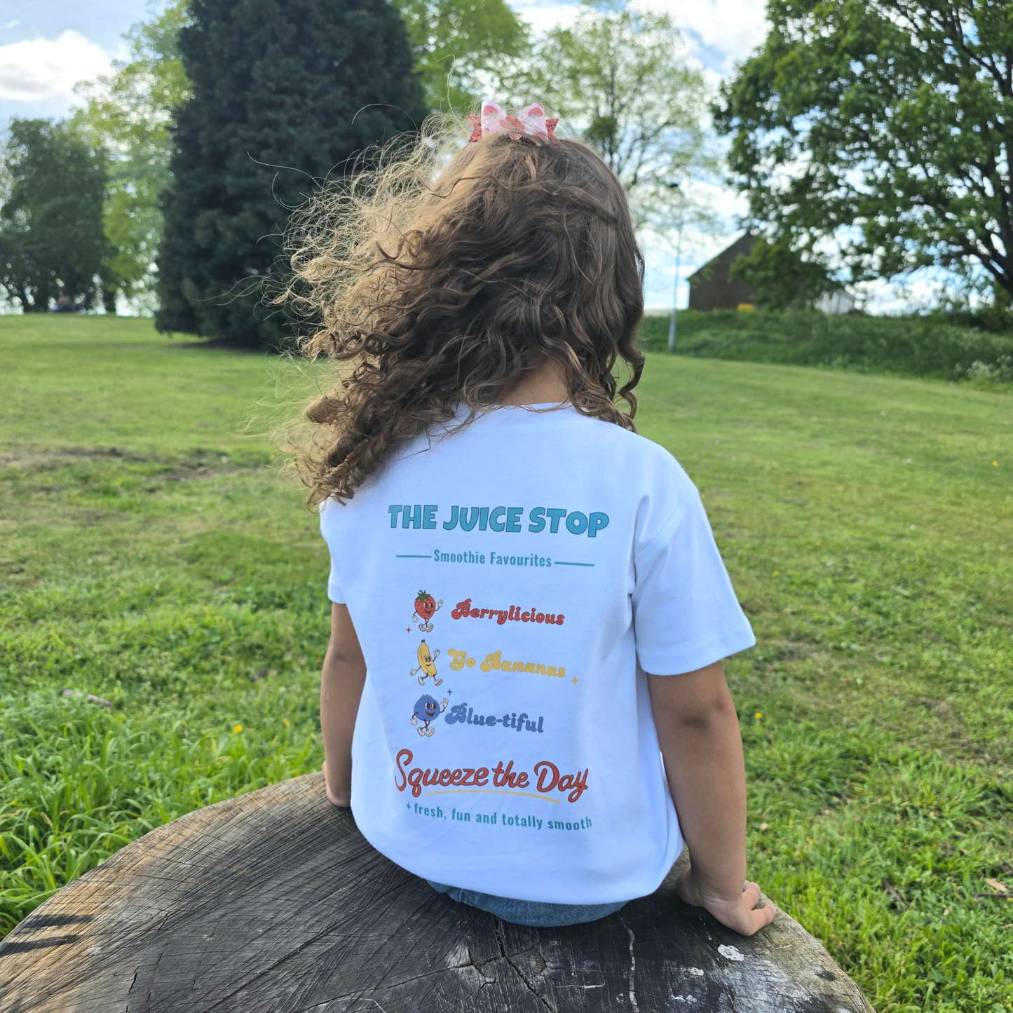 The Juice Stop - Children's White T-Shirt