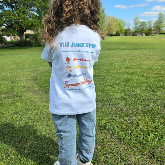 The Juice Stop - Children's White T-Shirt