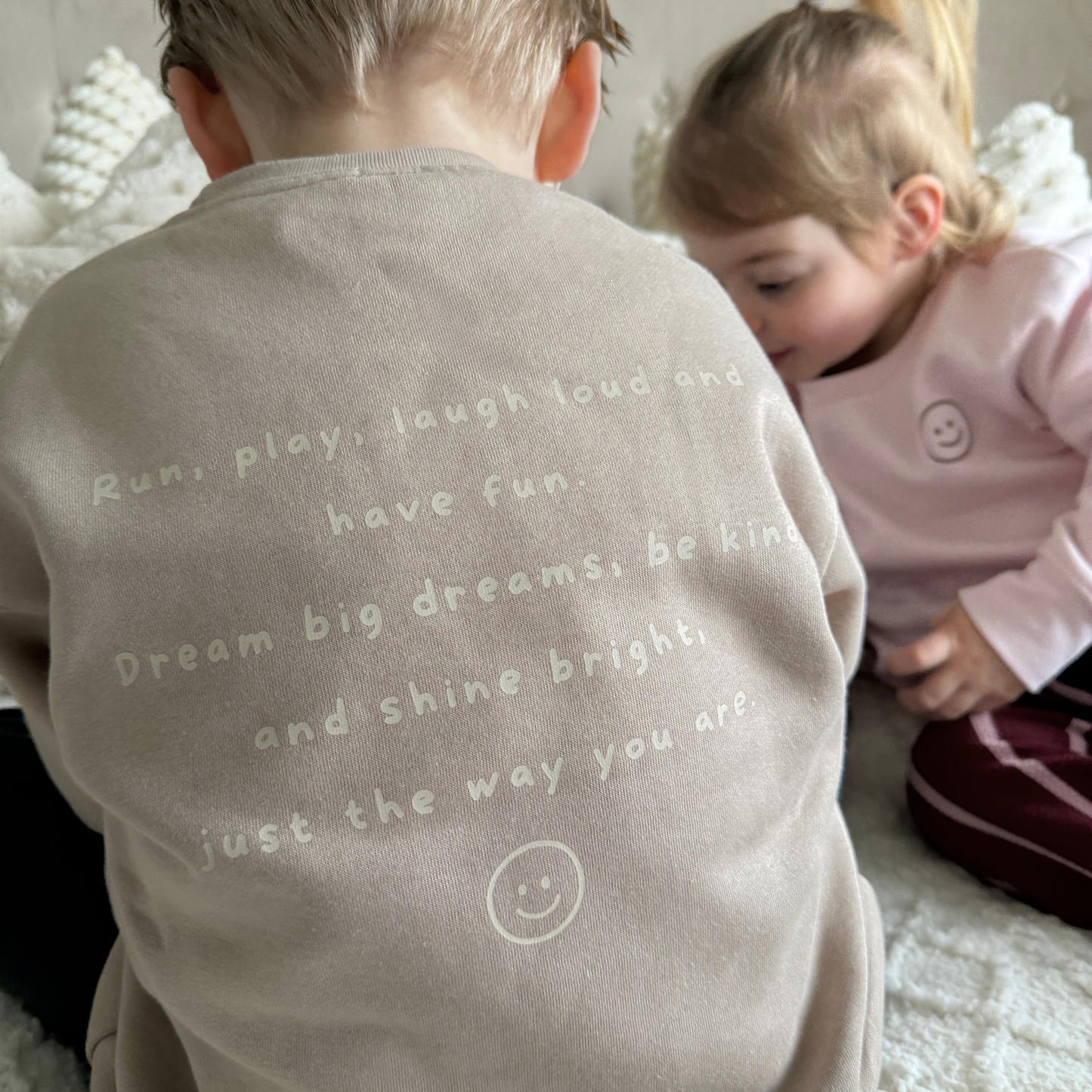 Just The Way You Are - Children's Mink Sweatshirt