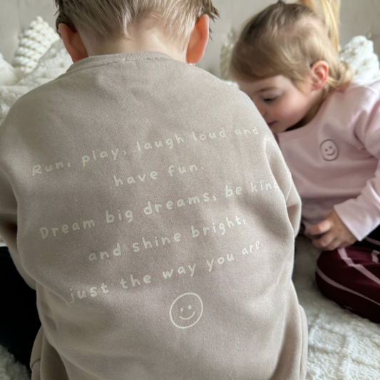 Just The Way You Are - Children's Mink Sweatshirt
