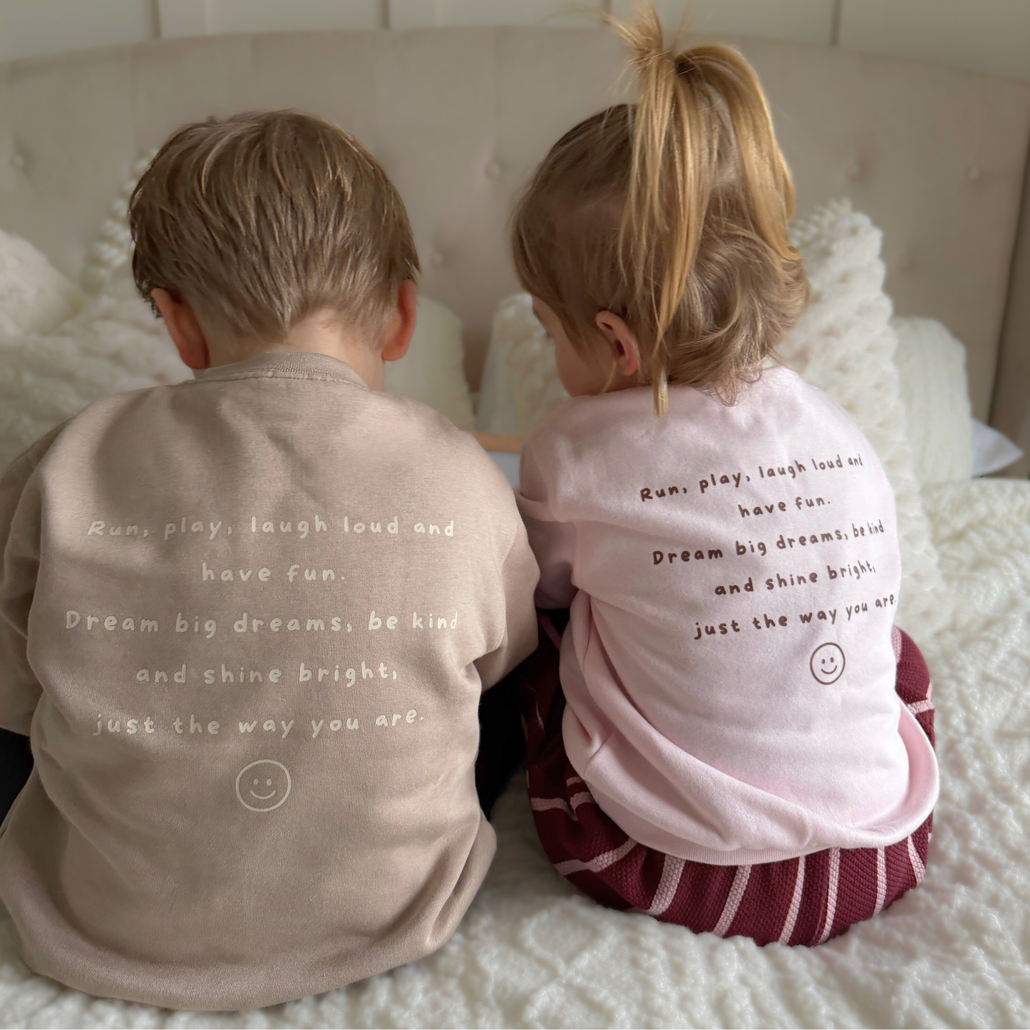 Just The Way You Are - Children's Mink Sweatshirt