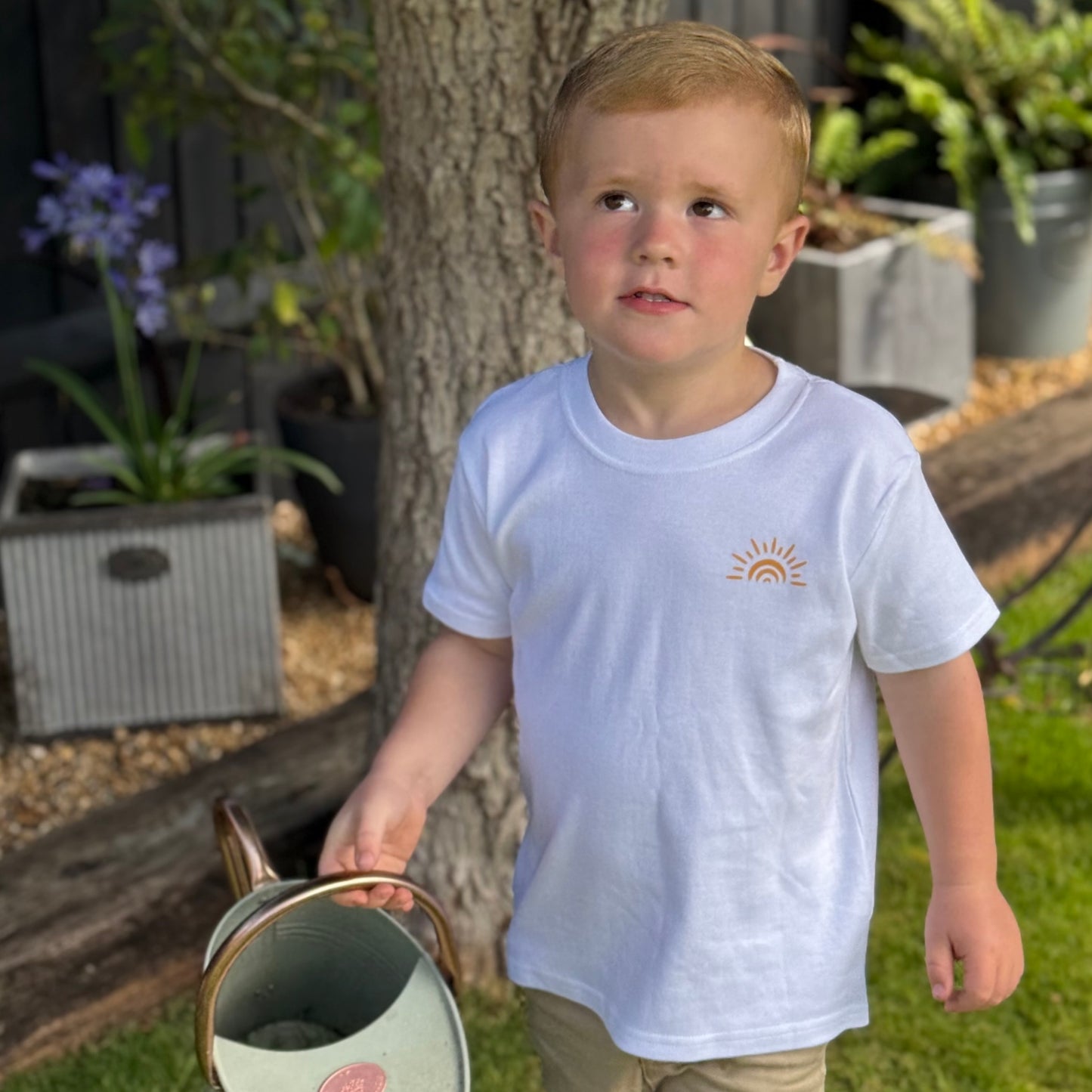 Keep Shining - Children's White T-Shirt