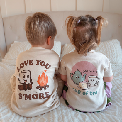 Love You s'more - Children's Natural T-Shirt