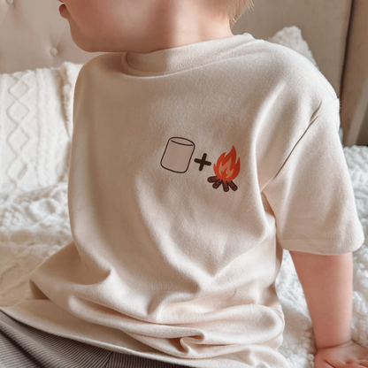 Love You s'more - Children's Natural T-Shirt