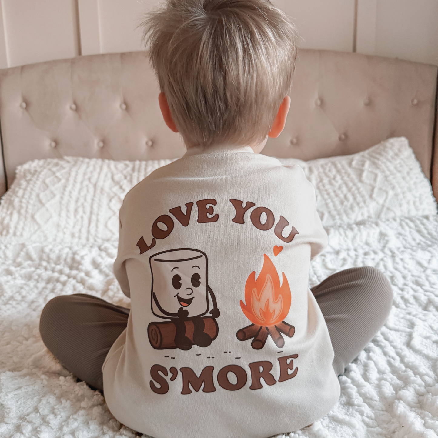Love You s'more - Children's Natural T-Shirt