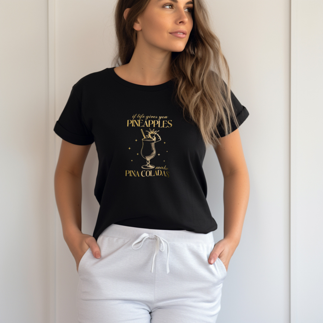 Pina Colada Cocktail Club T-Shirt