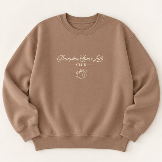 Pumpkin Spice Latte Club - Ladies Sweatshirt