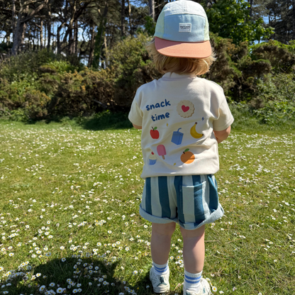Snack Time - Children's Natural T-Shirt