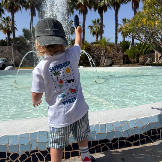 Summer Vibes - Children's White T-Shirt