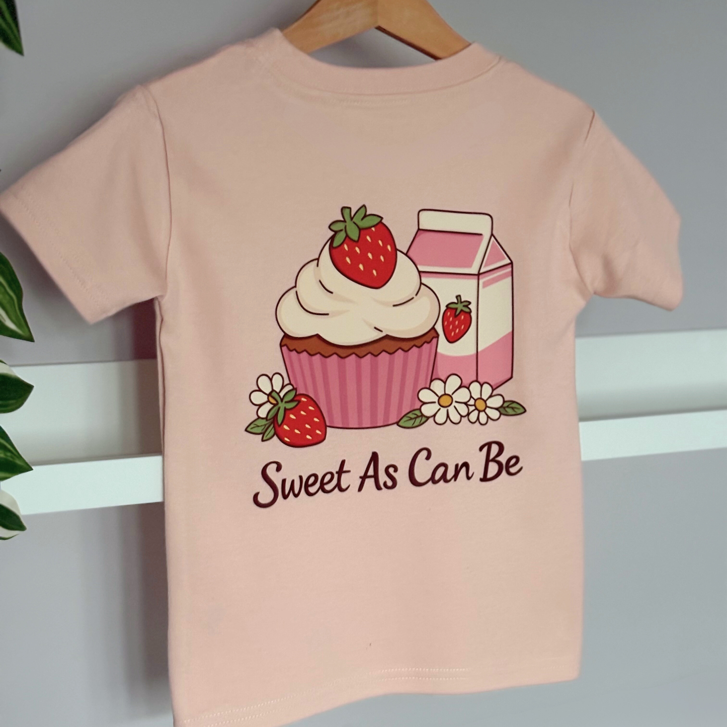 Sweet As Can Be - Children's Dusty Pink T-Shirt