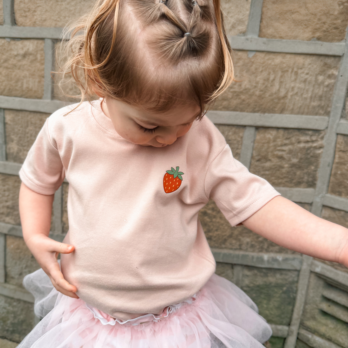 Sweet As Can Be - Children's Dusty Pink T-Shirt